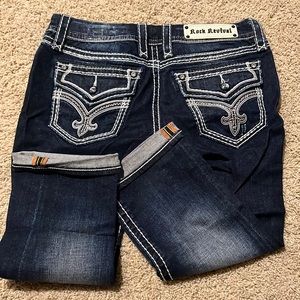 Rock Revival Capri Jeans